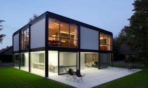casa en acero